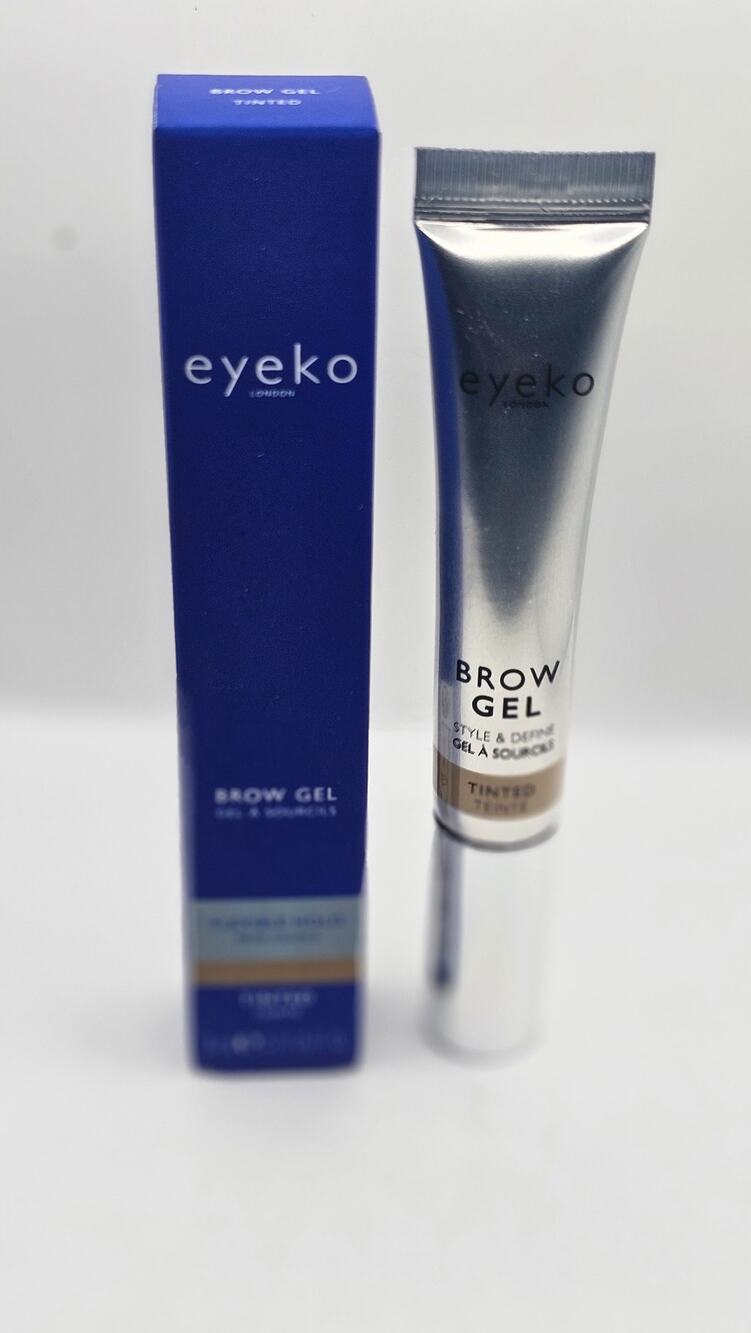 Eyeko Brow Gel - Tinted - Shade Light Brown - Infused with Keratin 8ml